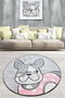 Conceptum Alfombra Happy Dogs Gris 100 cm